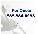 For free quote, please call 888-288-6744